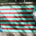 Graffiti an den Mauern der ehemaligen US-Botschaft in Teheran